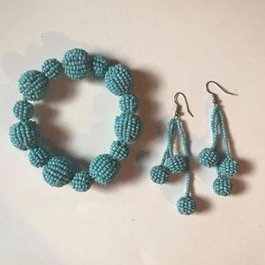 Earring and Bracelet Set